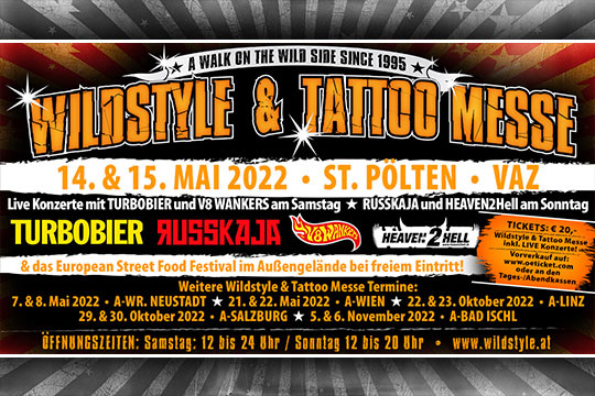 © zVg/Wildstyle & Tattoo Messe